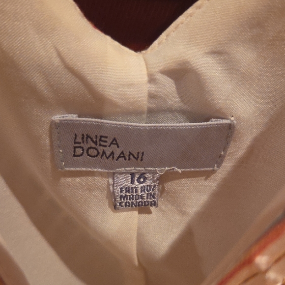 Elegant Multicolor Chevron Pattern Dress - Picture 2 of 4